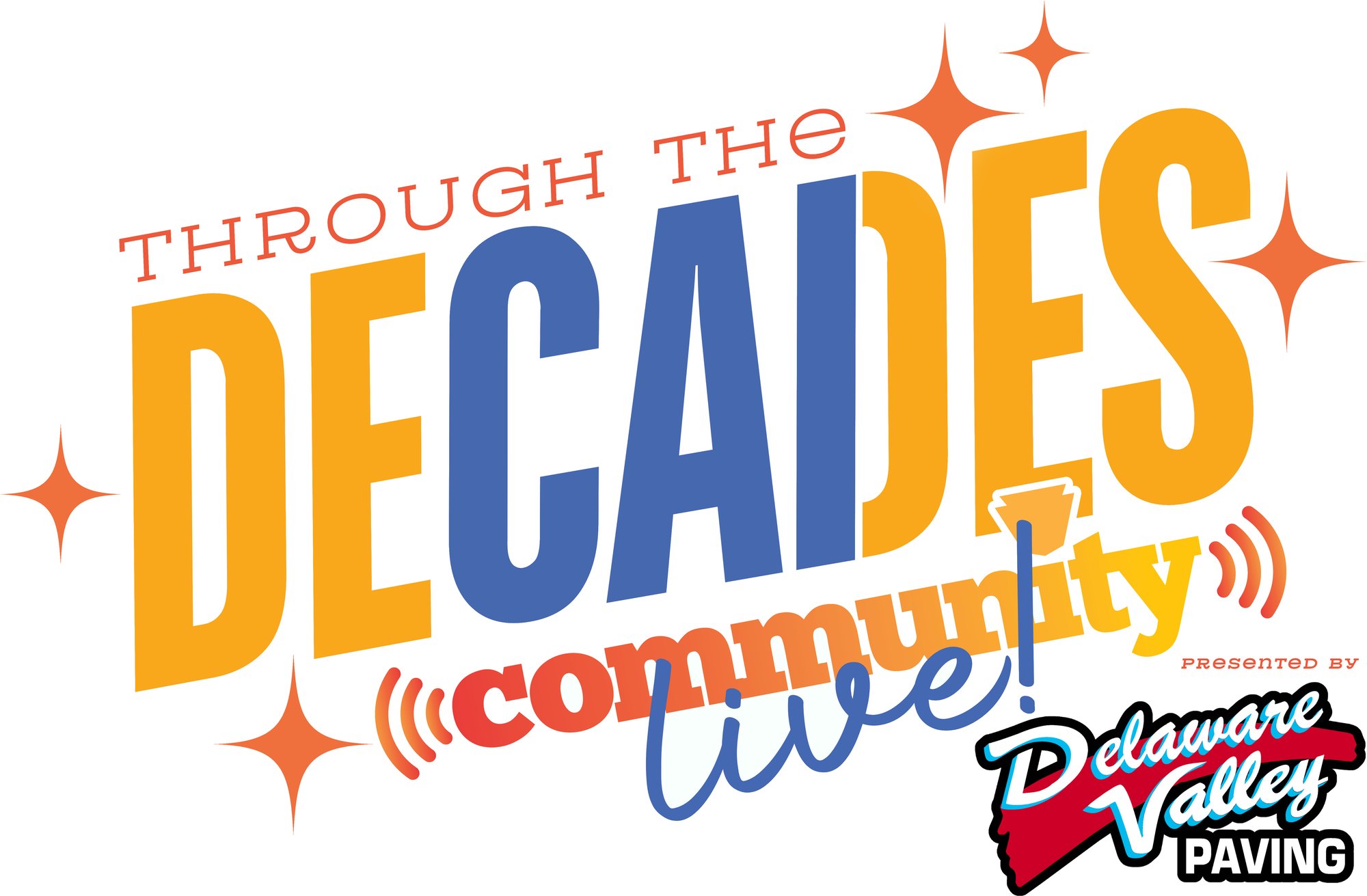Through the Decades presenting partner logo